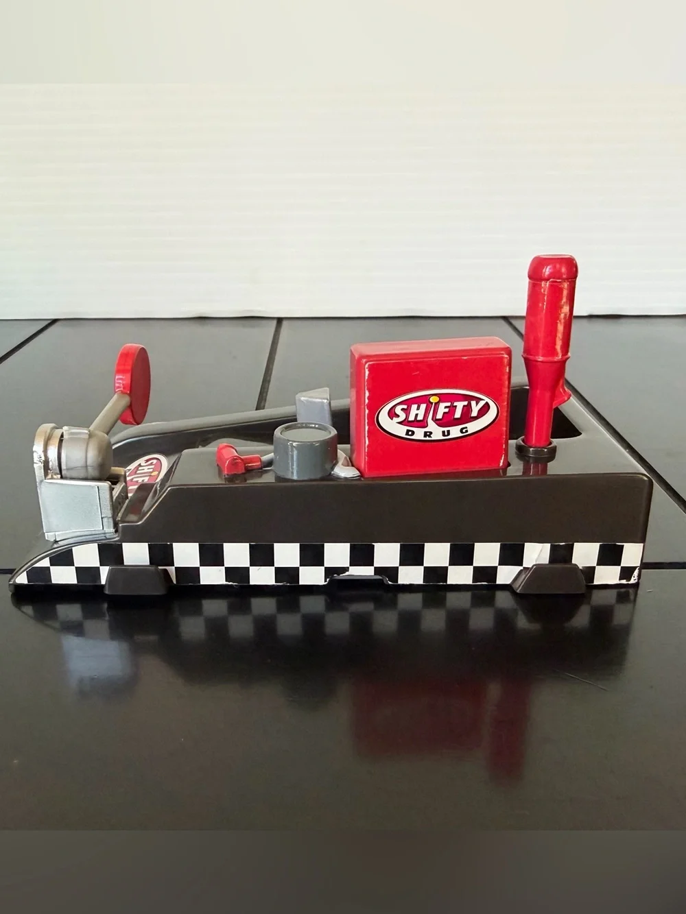 Disney Pixar Cars Pit Row Race-Off Shifty Drug #35 (Launcher Only)